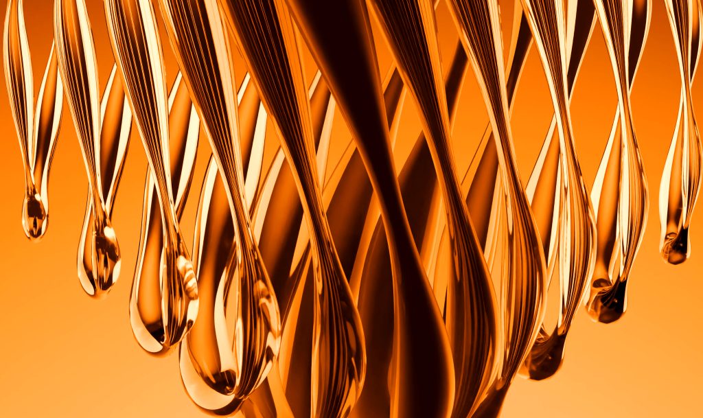 elegante fondo de curva naranja suprema para disenos modernos Vitamin E Hair Care